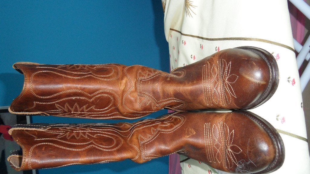 av botte, Vêtements | Femmes, Chaussures, Enlèvement, Comme neuf, Brun