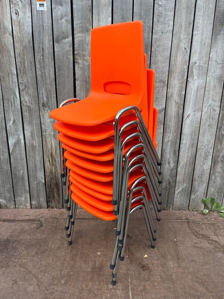 KNALoranje nieuwe Polly kuipstoelen (op bestelling), KNALoranje nieuwe Polly kuipstoelen, Overige kleuren, Verzenden, Nieuw
