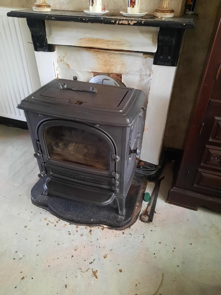 Hout en kolenkachel Saey 92, Ophalen, Gebruikt, Hout, Kolenkachel