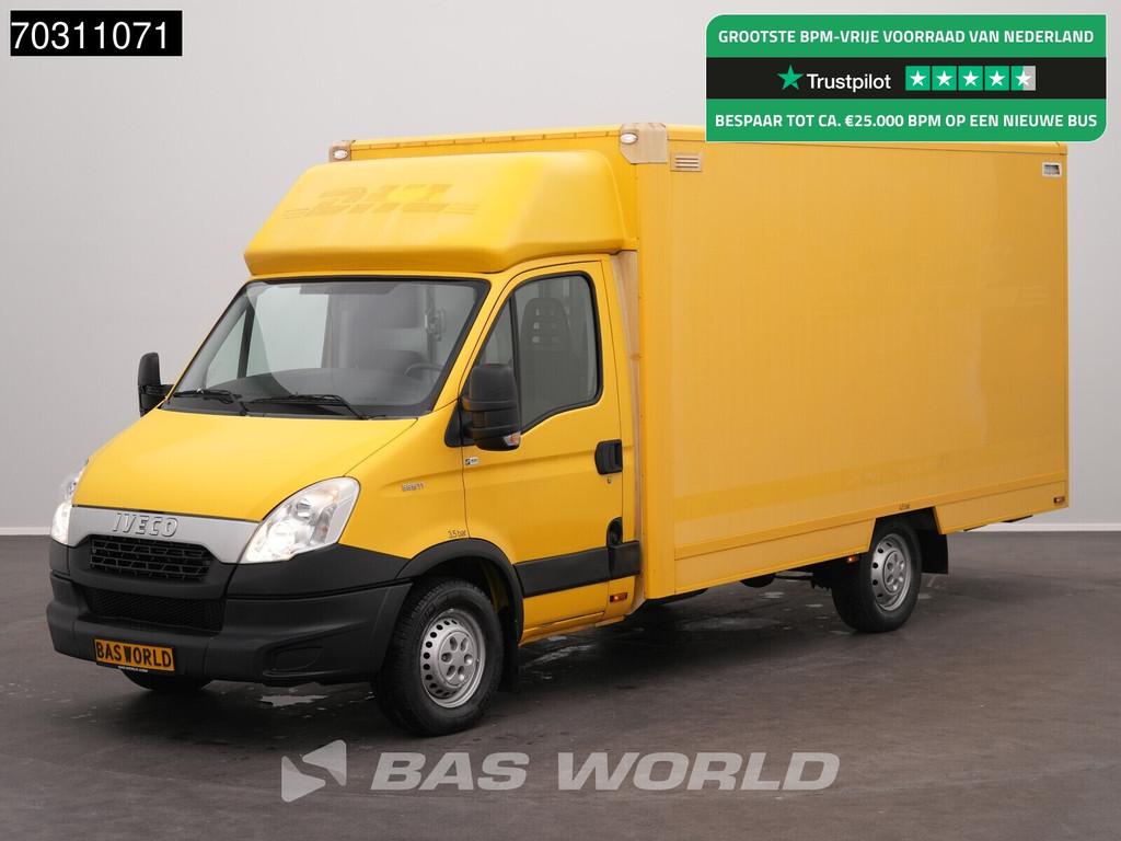 Iveco Daily 35S11 Automaat Luchtvering Zijdeur Bakwagen Meub, Auto's, Bestelwagens en Lichte vracht, Automaat, Euro 5, Stof, Gebruikt