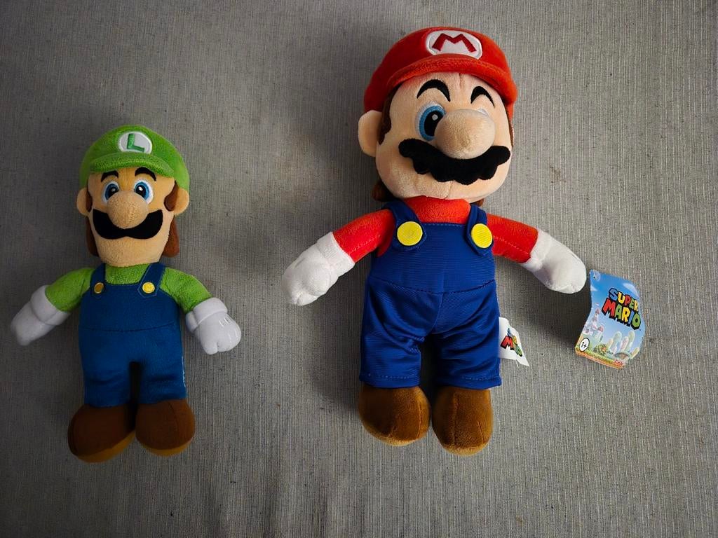Super Mario knuffel, Ophalen