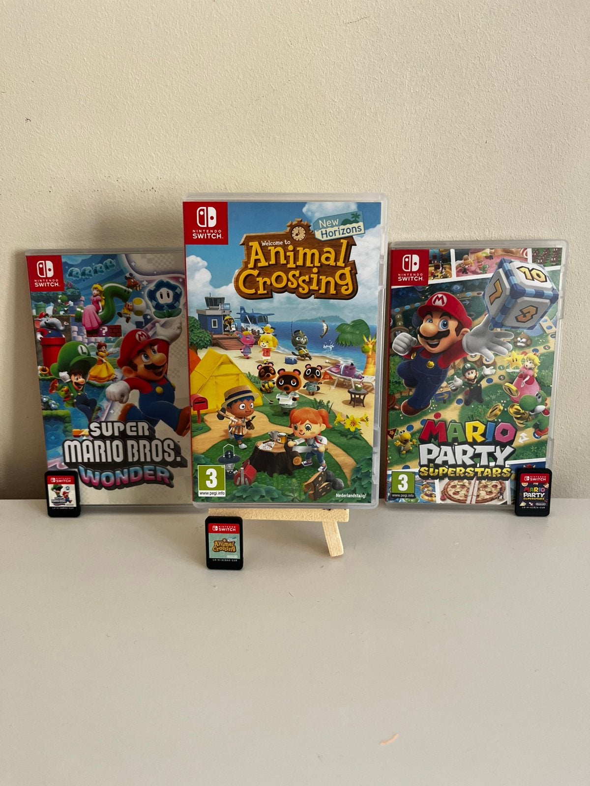 3 jeux Switch : Mario Wonder, Mario Party et Animal Crossing, Consoles de jeu & Jeux vidéo, Jeux | Nintendo Switch, Enlèvement ou Envoi