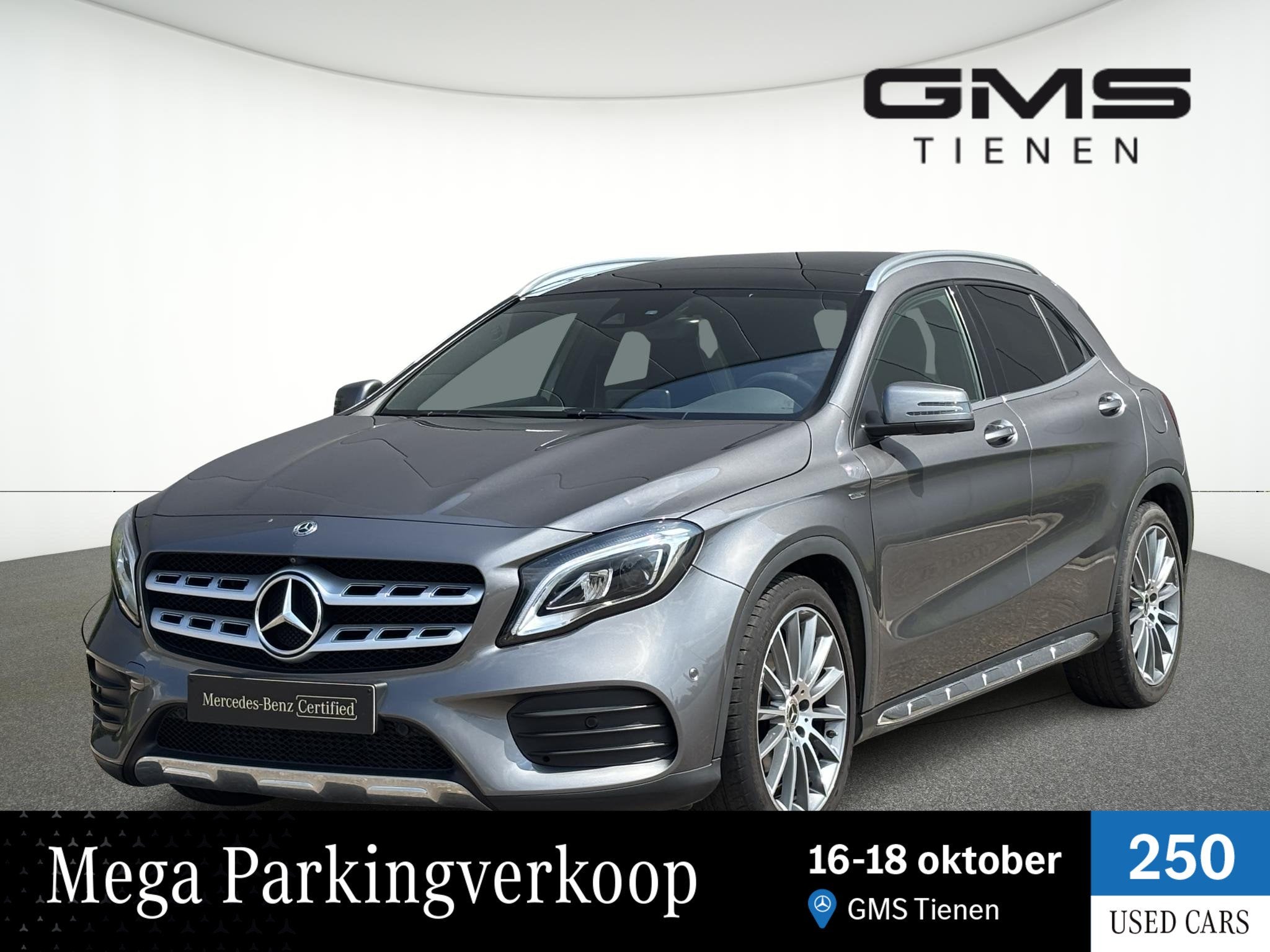 Mercedes-Benz GLA GLA 180 AMG Line (automatique), Autos, Argent ou Gris, Euro 6, Entreprise, https://public.car-pass.be/vhr/ca1b873e-587b-463e-b862-fe1f9c5e3494