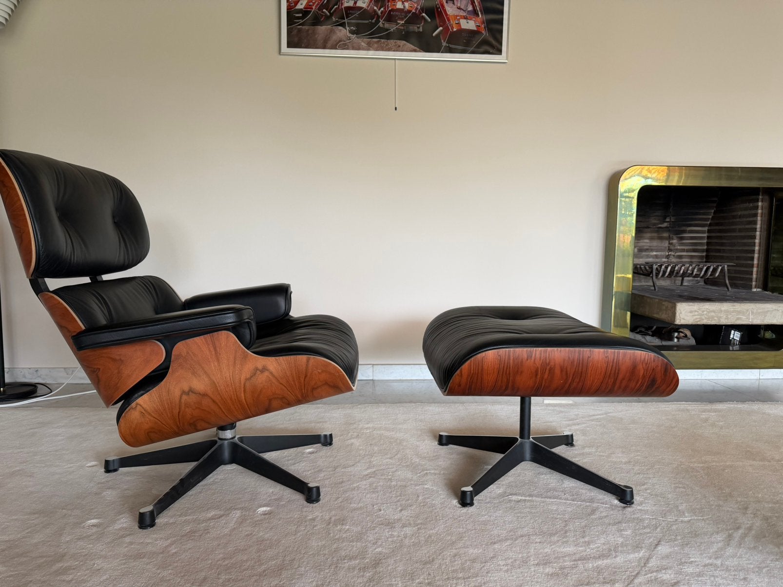 Lounge chair vitra Eames, Antiek en Kunst, Ophalen