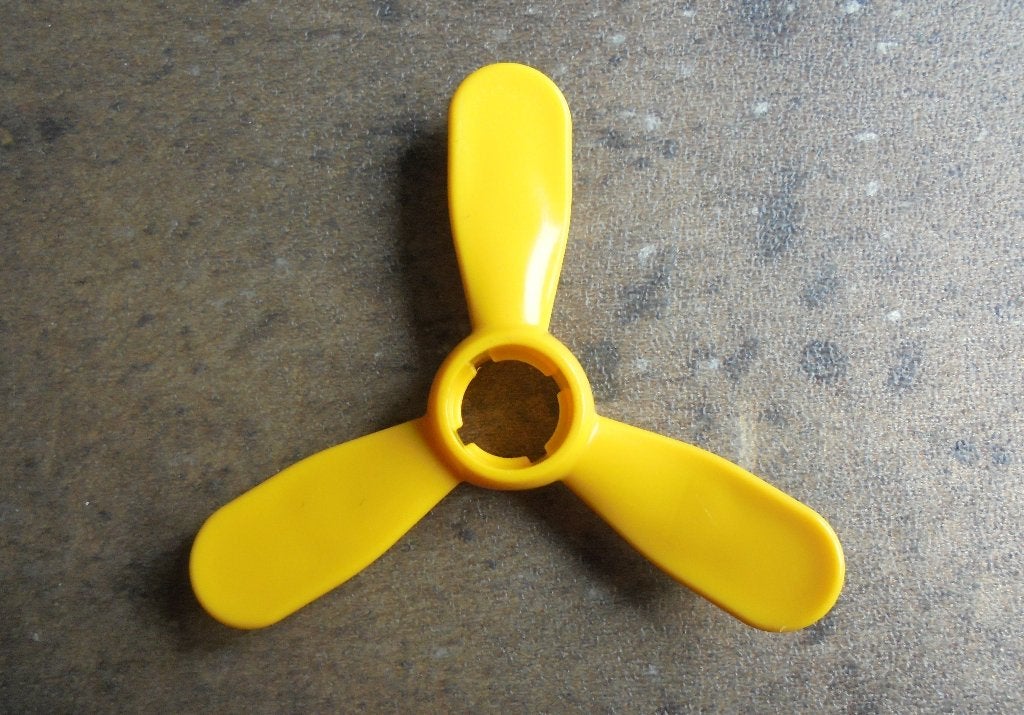 Lego Duplo Propeller Rotor 3 Blade (zie foto's) 7, Ophalen of Verzenden, Gebruikt, Losse stenen, Duplo