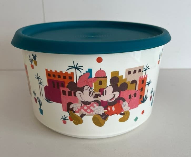 Nieuw! Mickey mouse doos van Tupperware, Overige kleuren, Nieuw, Ophalen of Verzenden, Stapelbaar