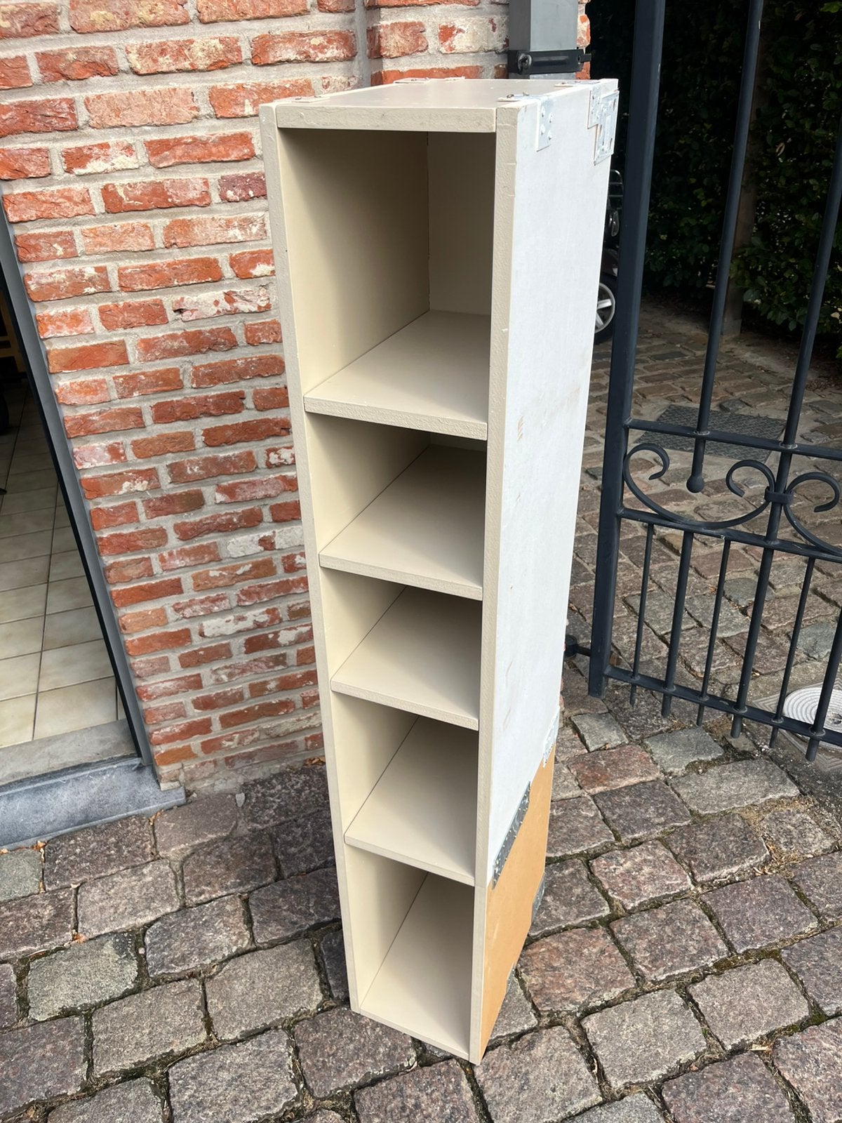 Houten kastje, Ophalen, Gebruikt