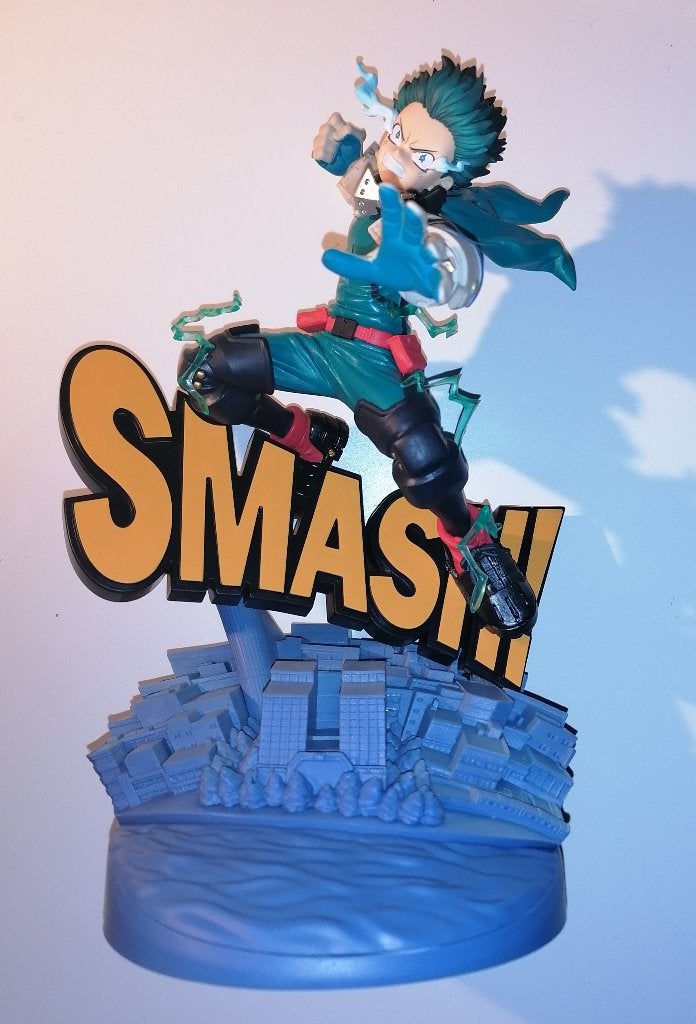 My Hero Academy Dioramatic Izuku Midoriya, Enlèvement, Utilisé