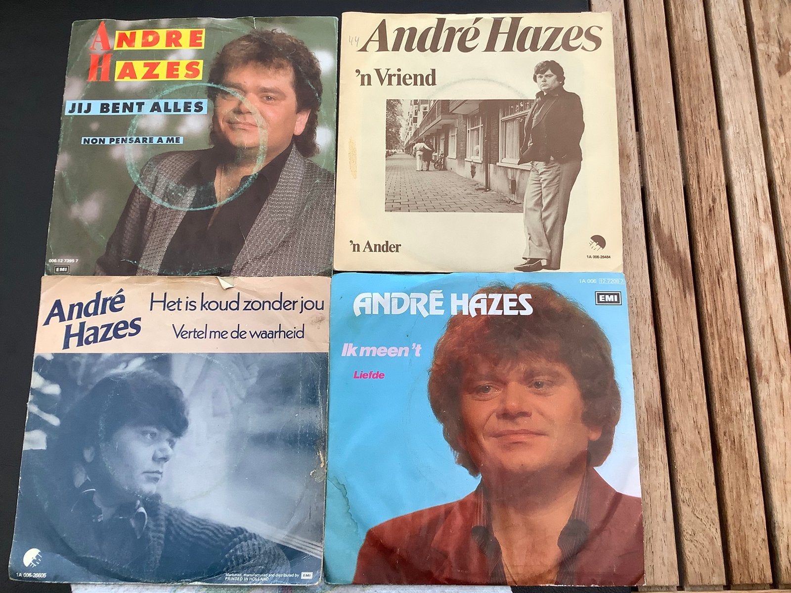 Andre Hazes, Cd's en Dvd's, Vinyl Singles, Ophalen, Zo goed als nieuw