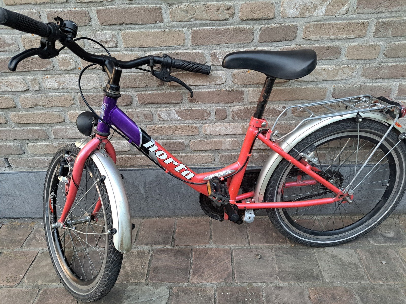 KINDERFIETS, Fietsen en Brommers, Fietsen | Meisjes, Ophalen, 20 inch