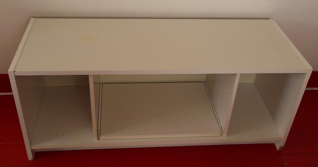 MEUBLE HIFI année 70- 80 Dim L 118 x l 45 H 48 cm, Enlèvement, Utilisé