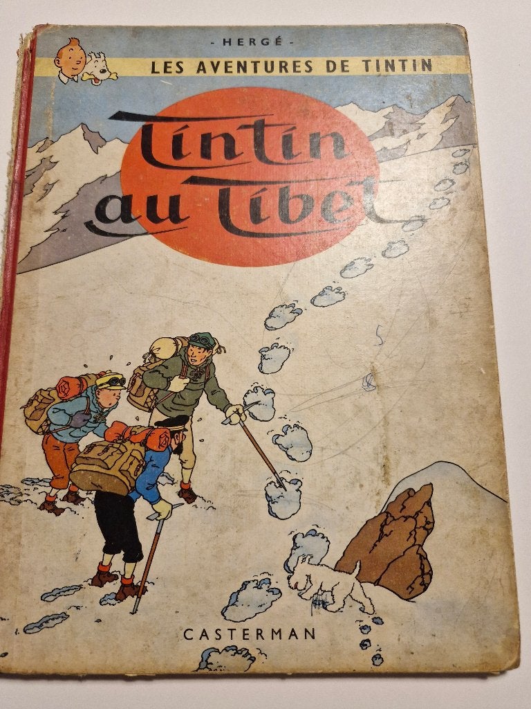 Tintin au Tibet. Édition Originale Belge 1960., Enlèvement ou Envoi, Utilisé