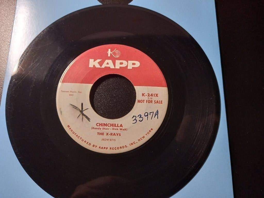 The X-Rays – Chinchilla ' 7 Popcorn Promo, Ophalen of Verzenden, Zo goed als nieuw, Pop, Overige typen