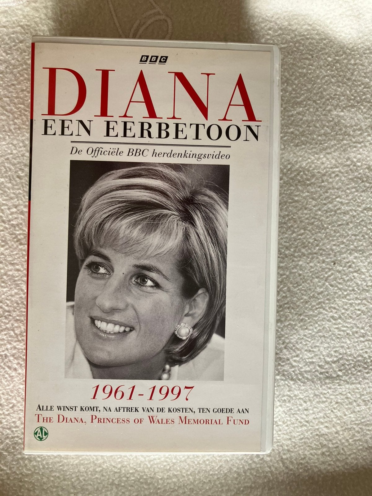 Diana een eerbetoon - Nederlands ondertiteld - VHS videoband, Cd's en Dvd's, VHS | Documentaire, Tv en Muziek, Nederlands ondertiteld