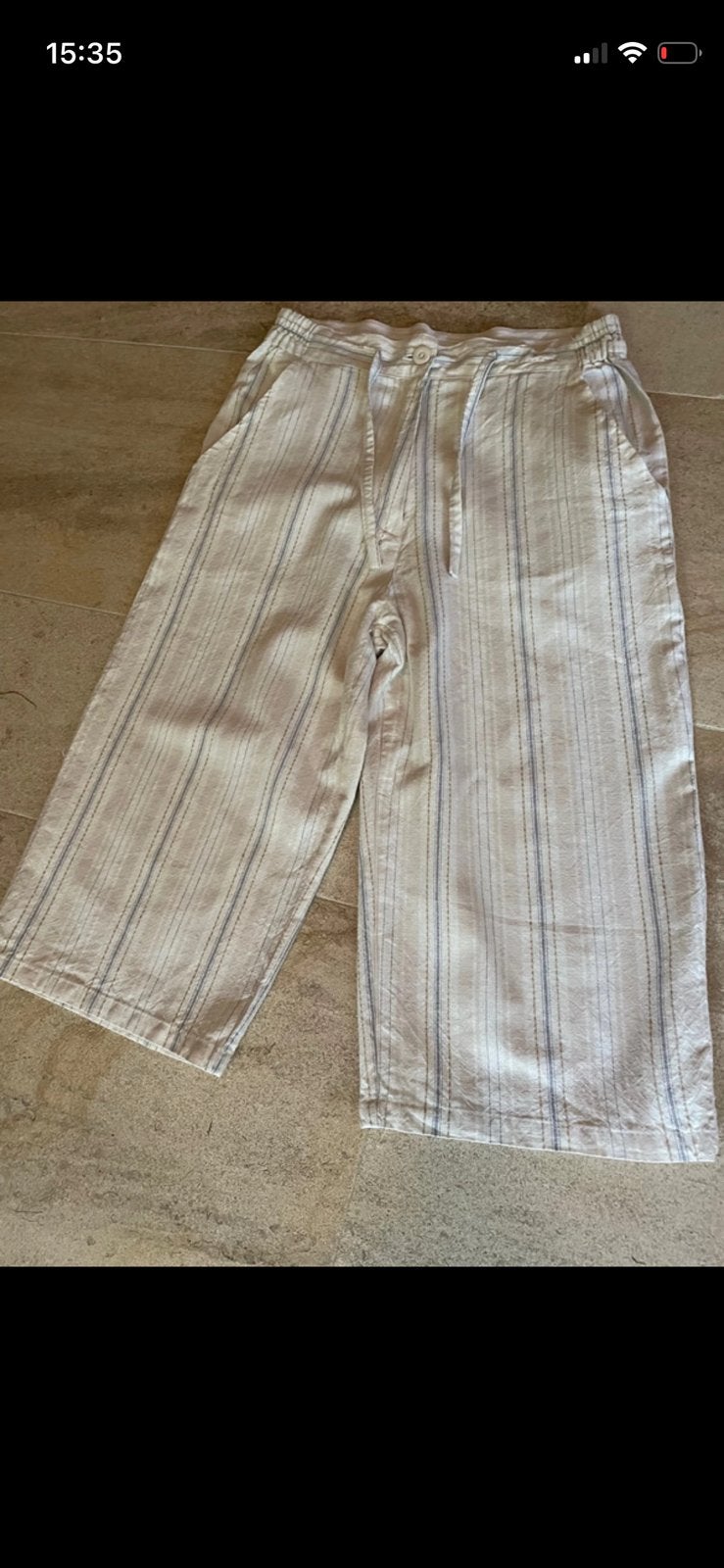 Capribroek, broek tot onder de knieën, Nieuw!, Kleding | Dames, Ophalen of Verzenden, Nieuw, Maat 38/40 (M), Meerkleurig
