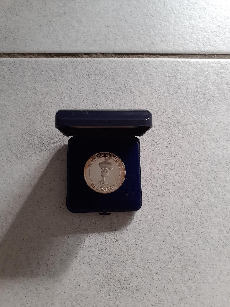 Herdenkingsmunt 125 jaar BJB, Ophalen of Verzenden, Overige materialen