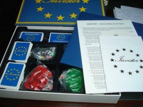 Set: 2 spelletjes: Kruiswoordduel - Investor, Hobby en Vrije tijd, Ophalen of Verzenden, Gebruikt