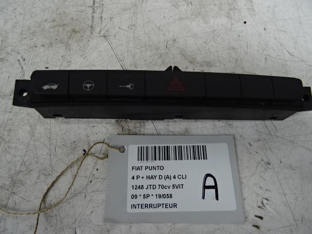 SCHAKELAAR Fiat Grande Punto (199) (17508B921), Gebruikt, Fiat