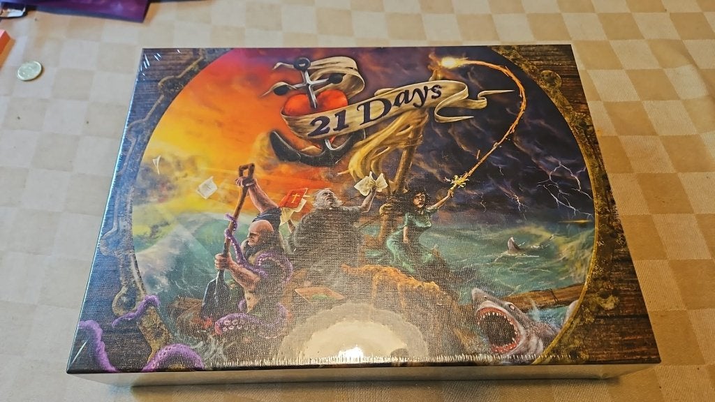 bordspel seal kickstarter in seal 21 Days tactiekspel, Hobby en Vrije tijd, Een of twee spelers, Ophalen of Verzenden, Nieuw