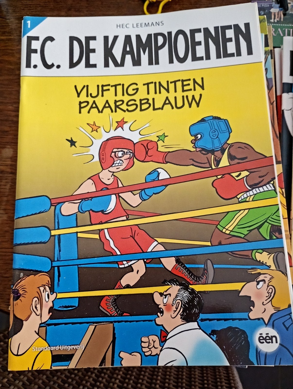 Fc de kampioenen, vijftig tinten paarsblauw., Boeken, Stripverhalen, Ophalen