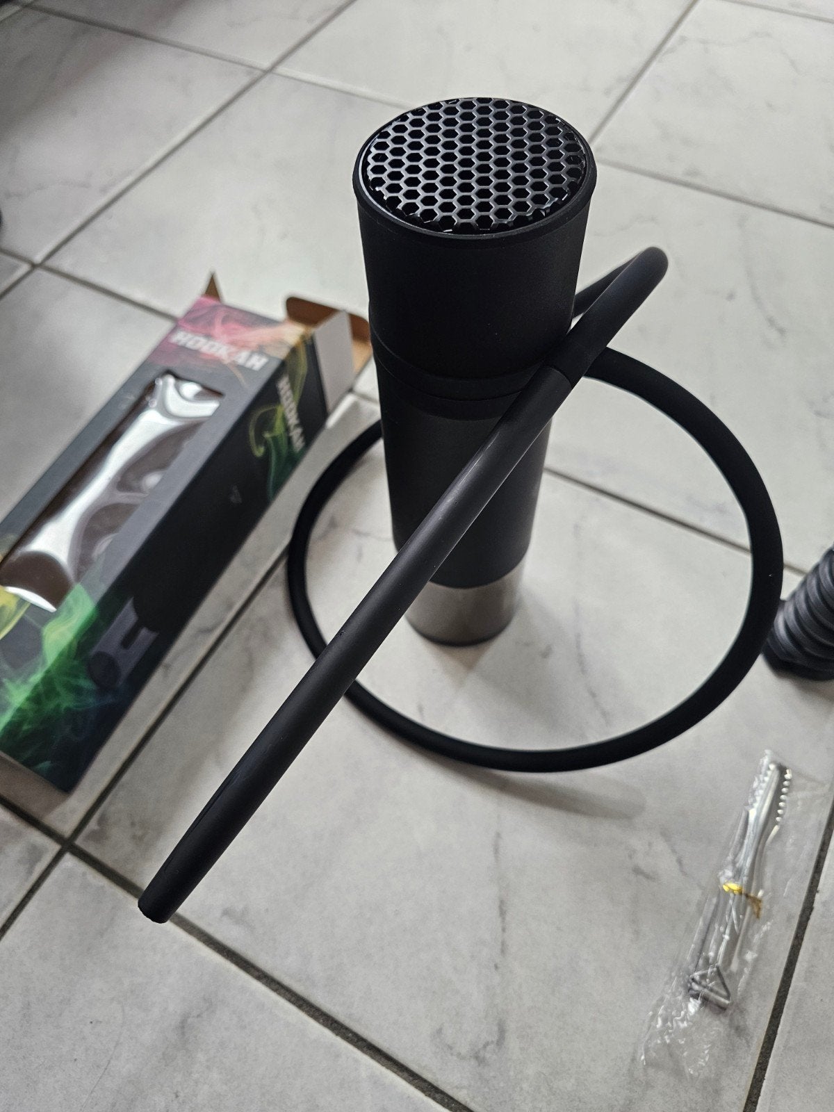 Hookah mini waterpijp - mobiele shisha, Verzamelen, Ophalen of Verzenden, (Water)pijp