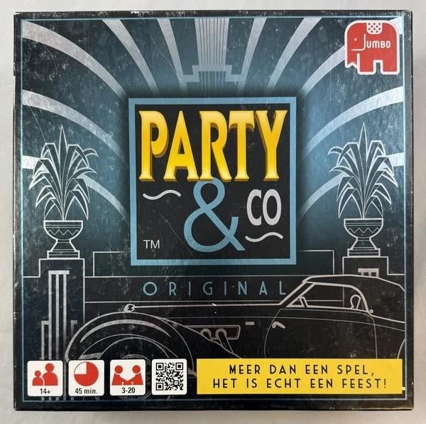 Jumbo Party & Co Original Bordspel gezelschapsspel compleet, Hobby en Vrije tijd, Drie of vier spelers, Verzenden, Zo goed als nieuw