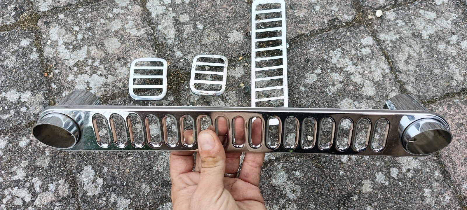 VW kever chrome sierstukken., Auto-onderdelen, Ophalen of Verzenden