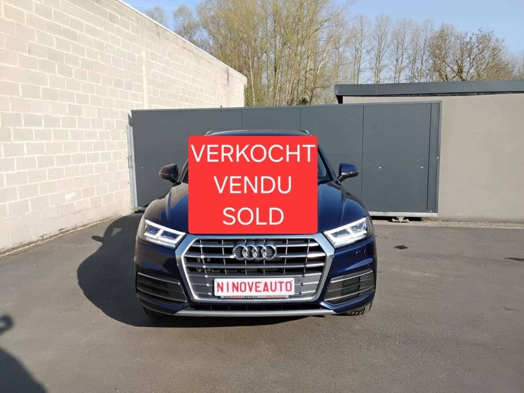 Audi Q5 Business Sport HYB+DIESEL AUTO LEDER FULL OPTIE, Auto's, Audi, 2430 kg, Gebruikt, Euro 6, 4 cilinders