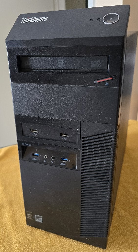 Tour pc de bureau Lenovo, Informatique & Logiciels, 32 GB, Comme neuf, Enlèvement, HDD