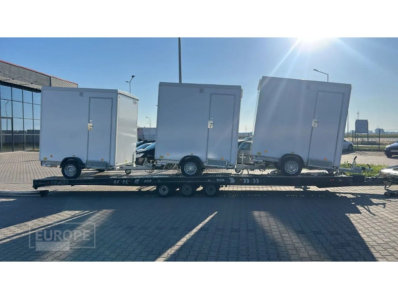 Scanvogn VOORRAAD Mobiele badkamers groot ingekocht Deense k