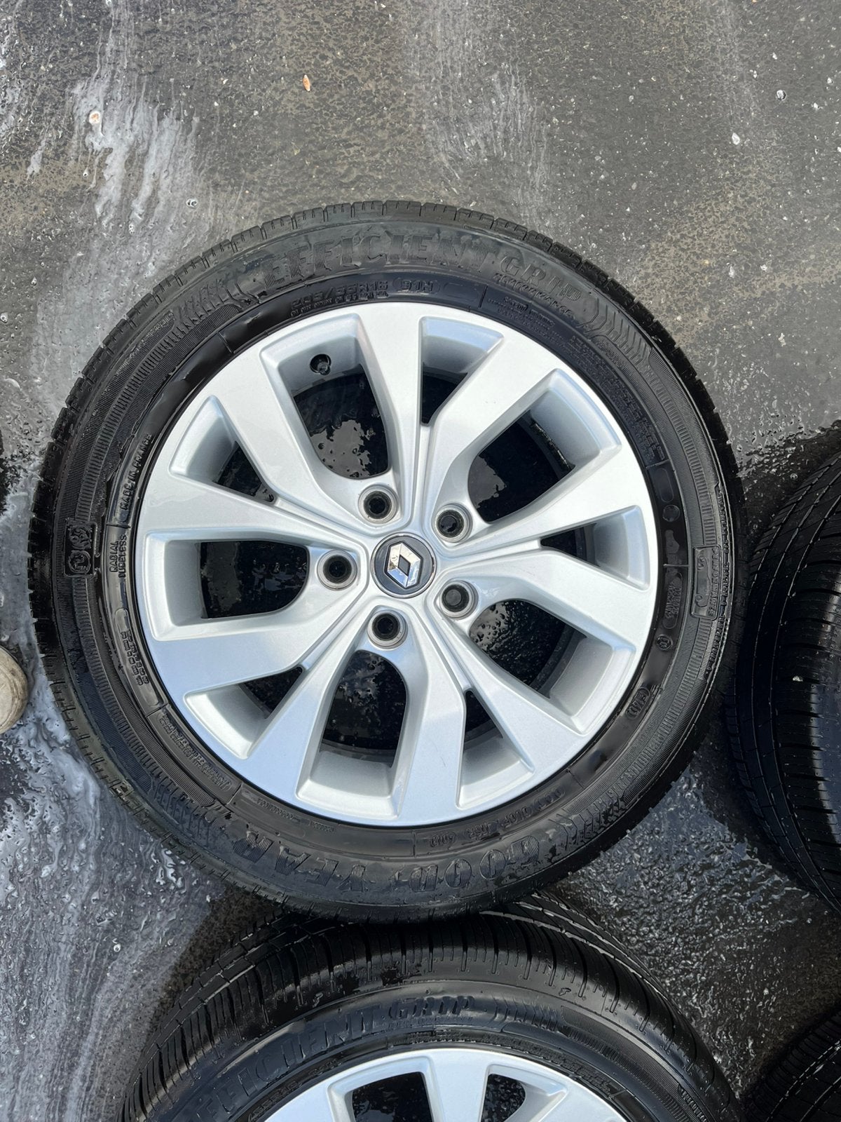 Paire de roues Renault, Autos : Pièces & Accessoires, Pneus & Jantes, Enlèvement