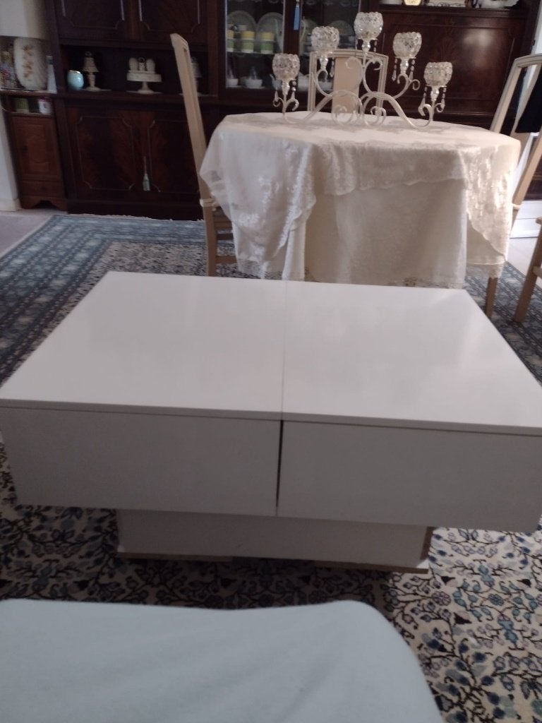 salontafel, Huis en Inrichting, Tafels | Salontafels, Ophalen, 50 tot 100 cm, 50 tot 100 cm, Zo goed als nieuw