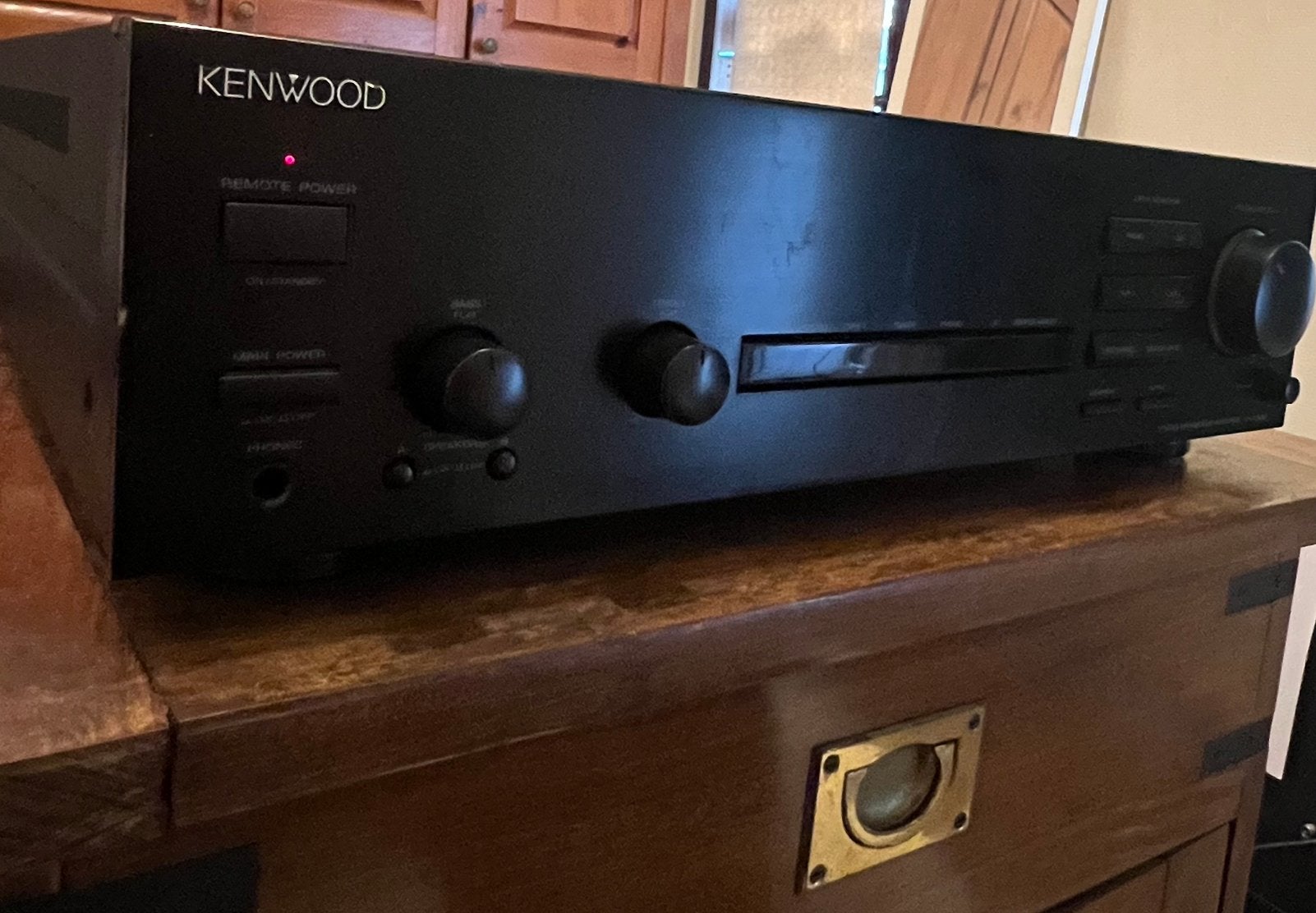 Kenwood KA 3080R geïntegreerde stereoversterker, Audio, Tv en Foto, Versterkers en Ontvangers, Ophalen of Verzenden, Zo goed als nieuw