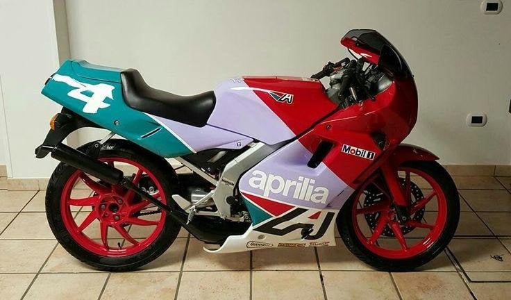 Originele uitlaat gezocht voor een aprilia af1, Ophalen