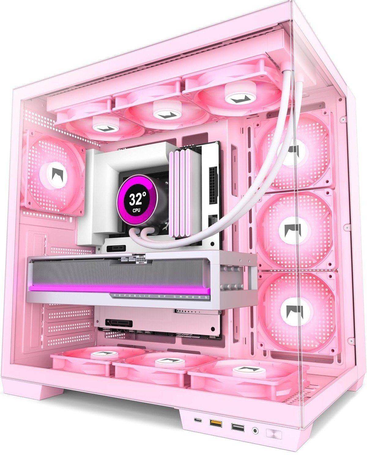 Pc Case Rose, Informatique & Logiciels, Enlèvement