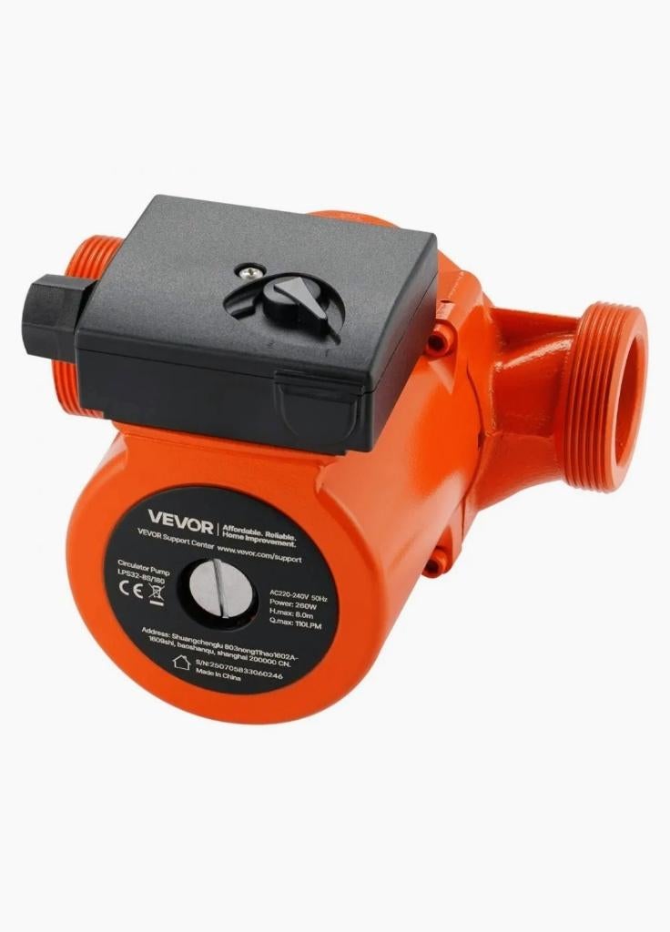 Nieuwe gietijzeren circulatiepomp VEVOR LPS32-8S/180., Enlèvement, Neuf, Élément