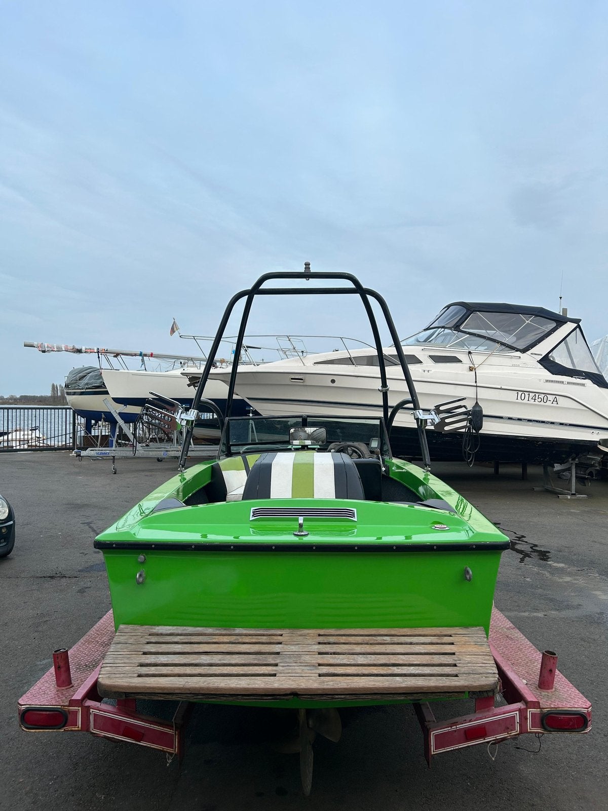 Ski nautique V8 inclusief trailer, Watersport en Boten, Ophalen, Gebruikt, Binnenboordmotor, 2 m