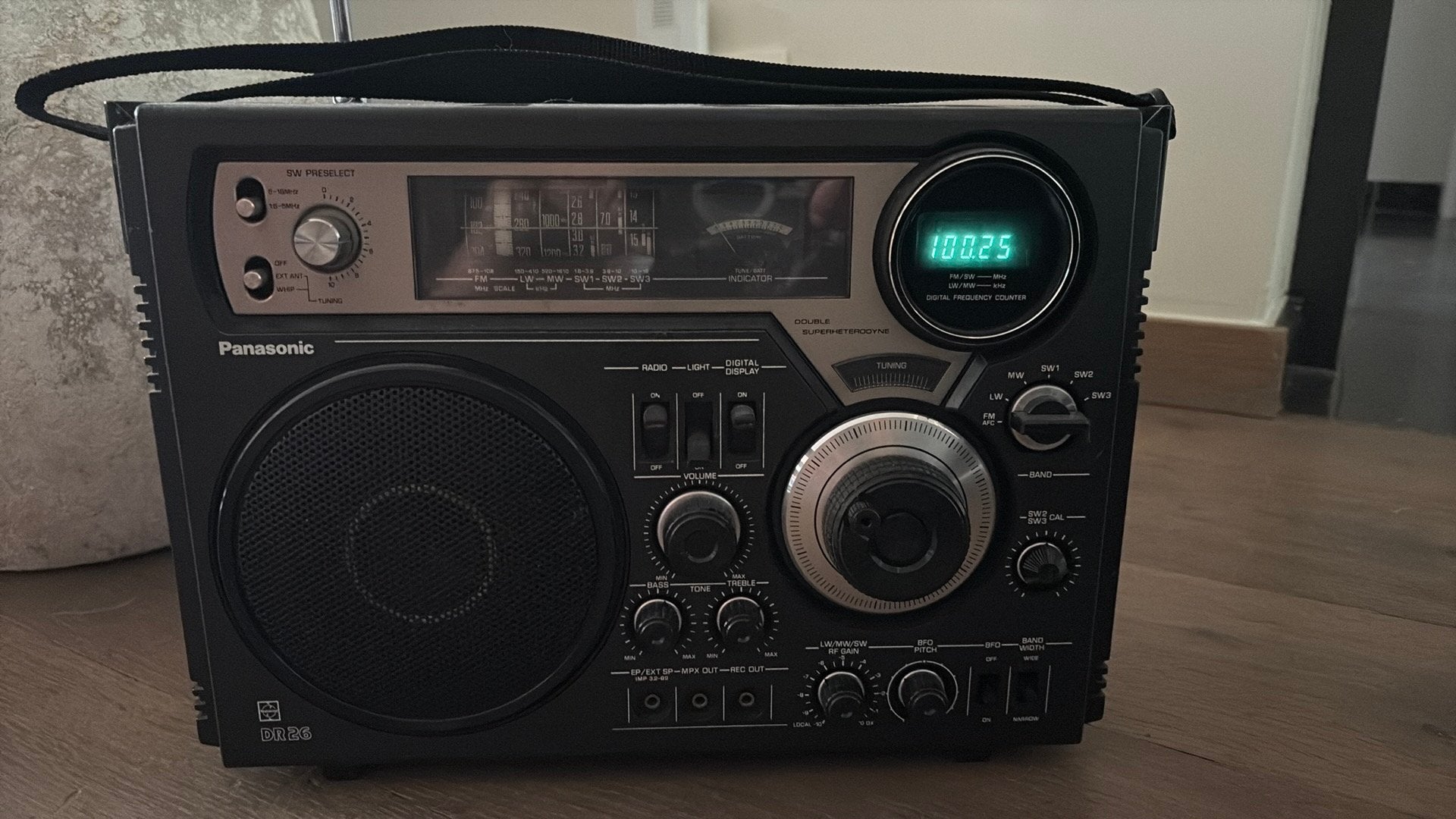 Panasonic DR26, Audio, Tv en Foto, Radio's, Ophalen, Gebruikt, Wereldontvanger