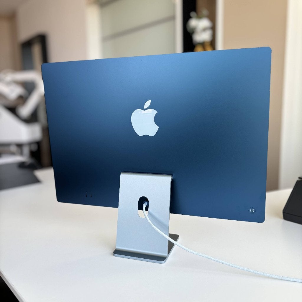 iMac 24" M3 Blue 8GB/256GB Uitstekende staat - Complete doos, Computers en Software, Apple Desktops, Ophalen, 256 GB, 24" pouces