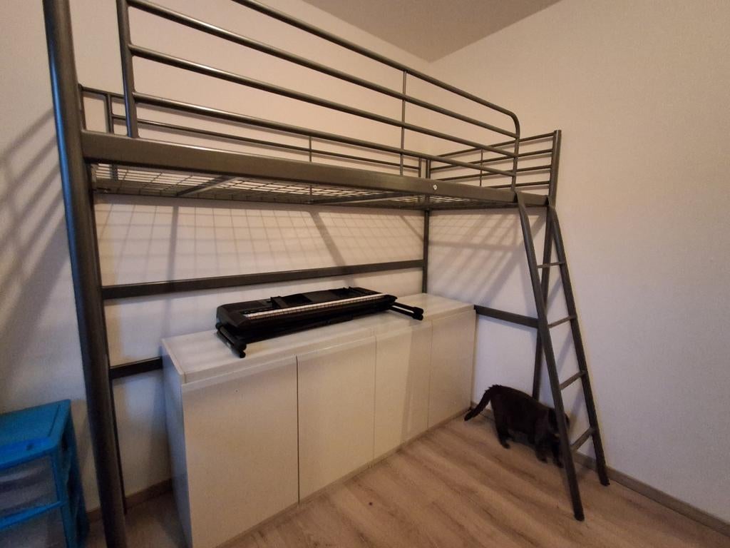 Hoogslaper IKEA Svärta, Huis en Inrichting, Ophalen, Gebruikt, Eenpersoons, 200 cm