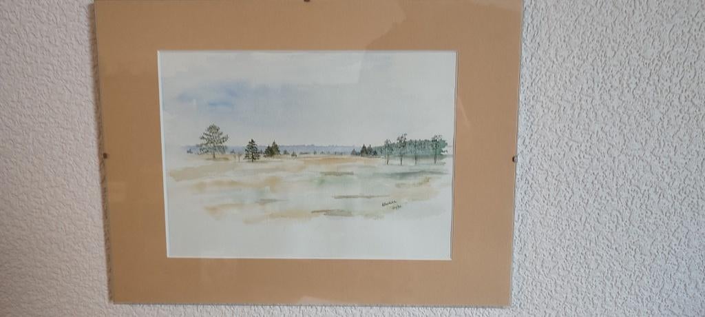 aquarelle, Antiquités & Art, Art | Peinture | Classique, Enlèvement
