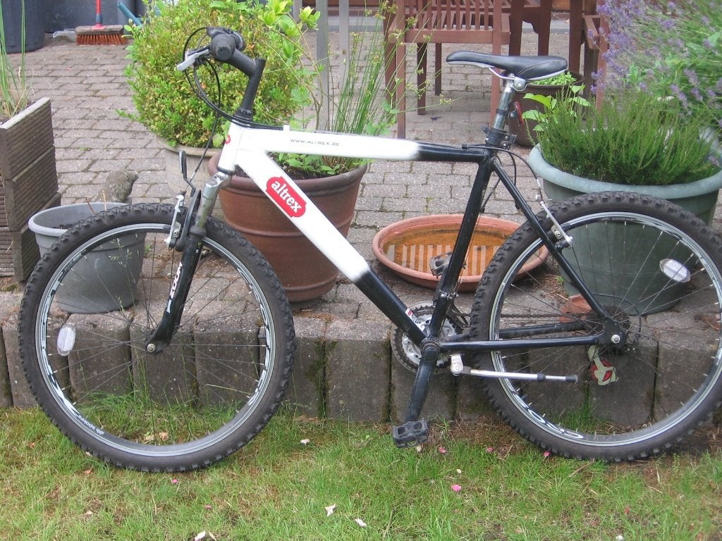 26 inch alu mountainbike Altrex , 18 versnellingen kader 50, Gebruikt, Velgrem, 49 tot 53 cm, Ophalen