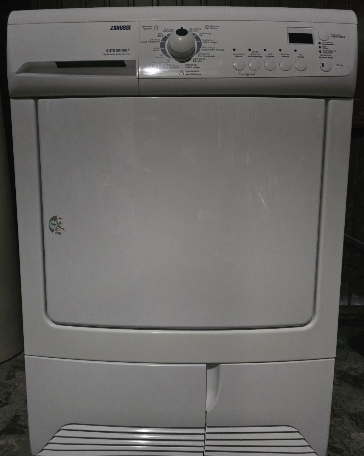 seche linge a condensation zanussi 7kg, Elektronische apparatuur, Droogkasten, Ophalen