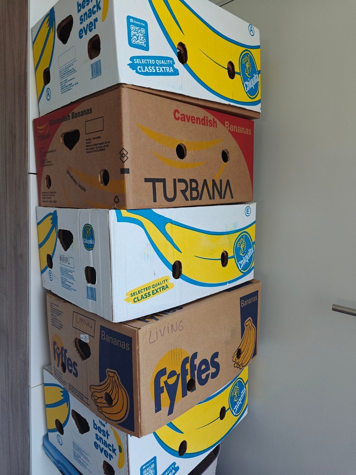 Bananendozen / verhuisdozen 15 stuks GRATIS, Doe-het-zelf en Bouw, Kratten en Dozen, Ophalen