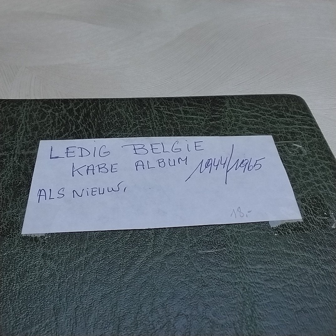 BELGIE ledig KABE LUXE ALBUM 1944/1[65, Ophalen of Verzenden