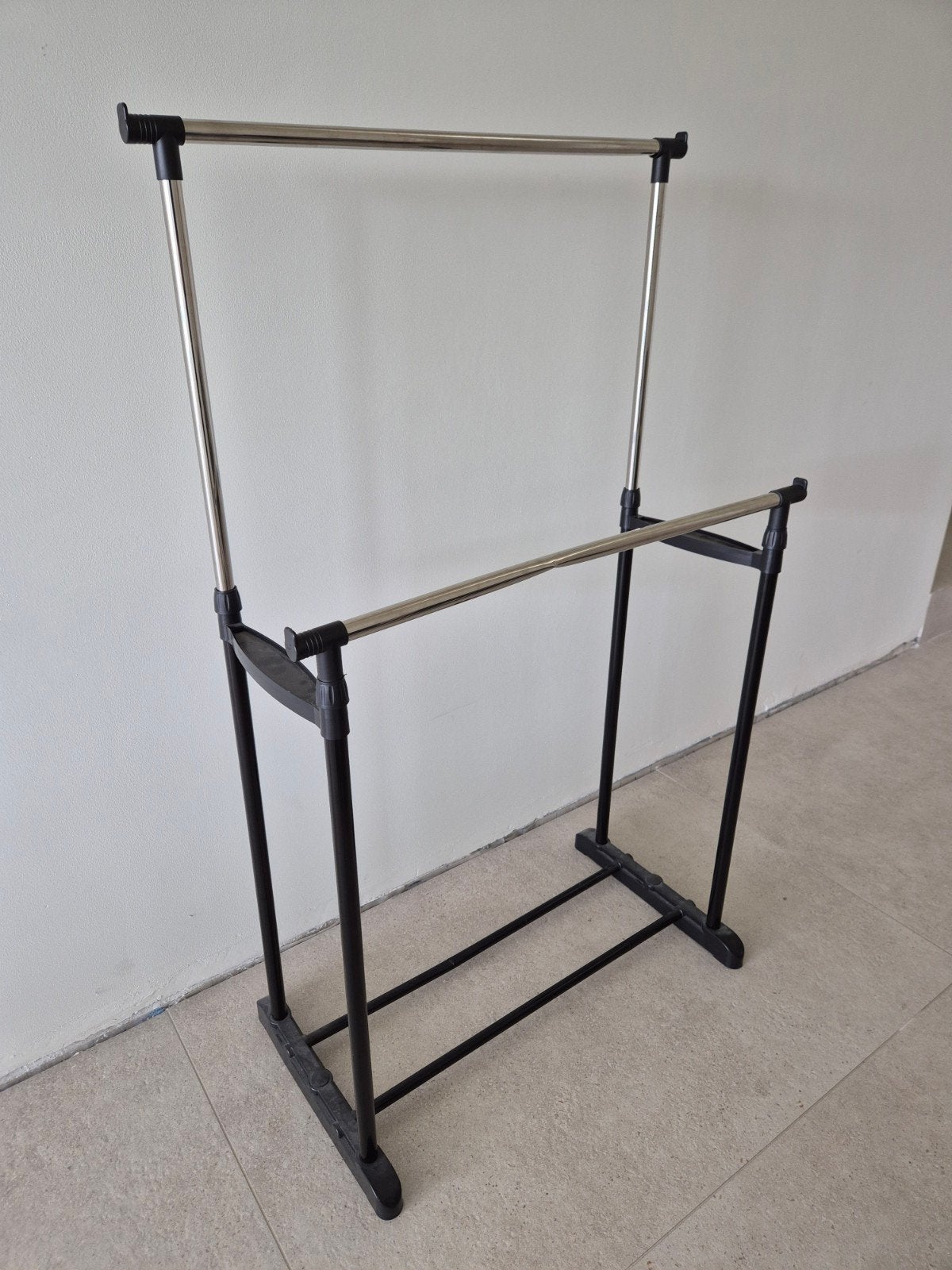 Kledingrek dubbel 2 stangen kleerhanger dressing dressboy, Ophalen