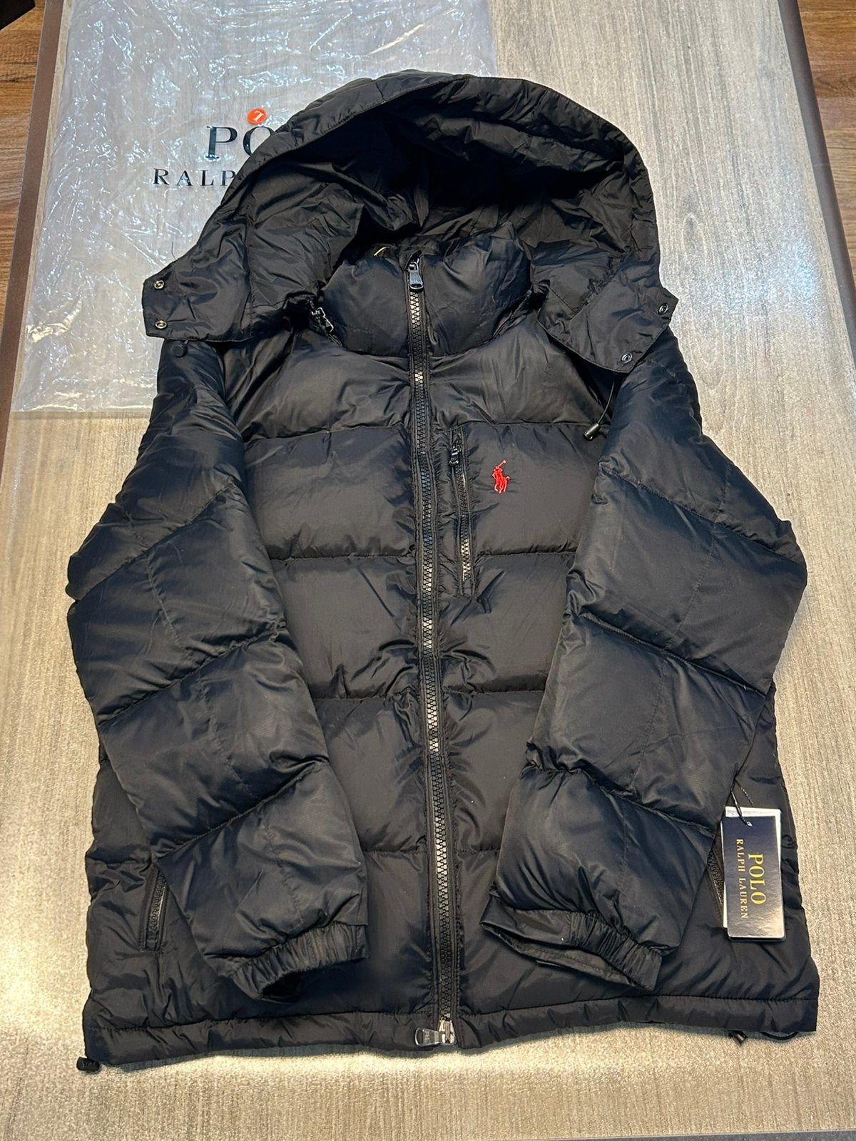 Ralph Lauren Polo Jas - SPLINTERNIEUW!, Kleding | Heren, Ophalen, Nieuw, Maat 52/54 (L), Zwart