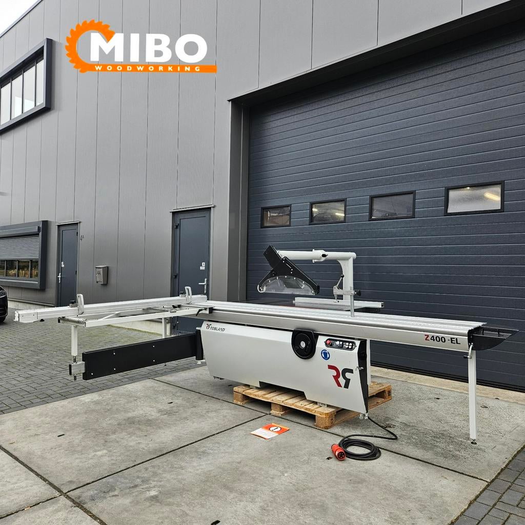 Robland paneelzaag formaatzaag 3800mm elektrisch 45graden, Ophalen of Verzenden