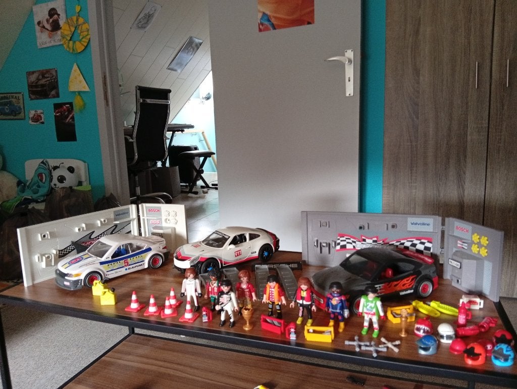 Playmobil Rally, Ophalen, Zo goed als nieuw