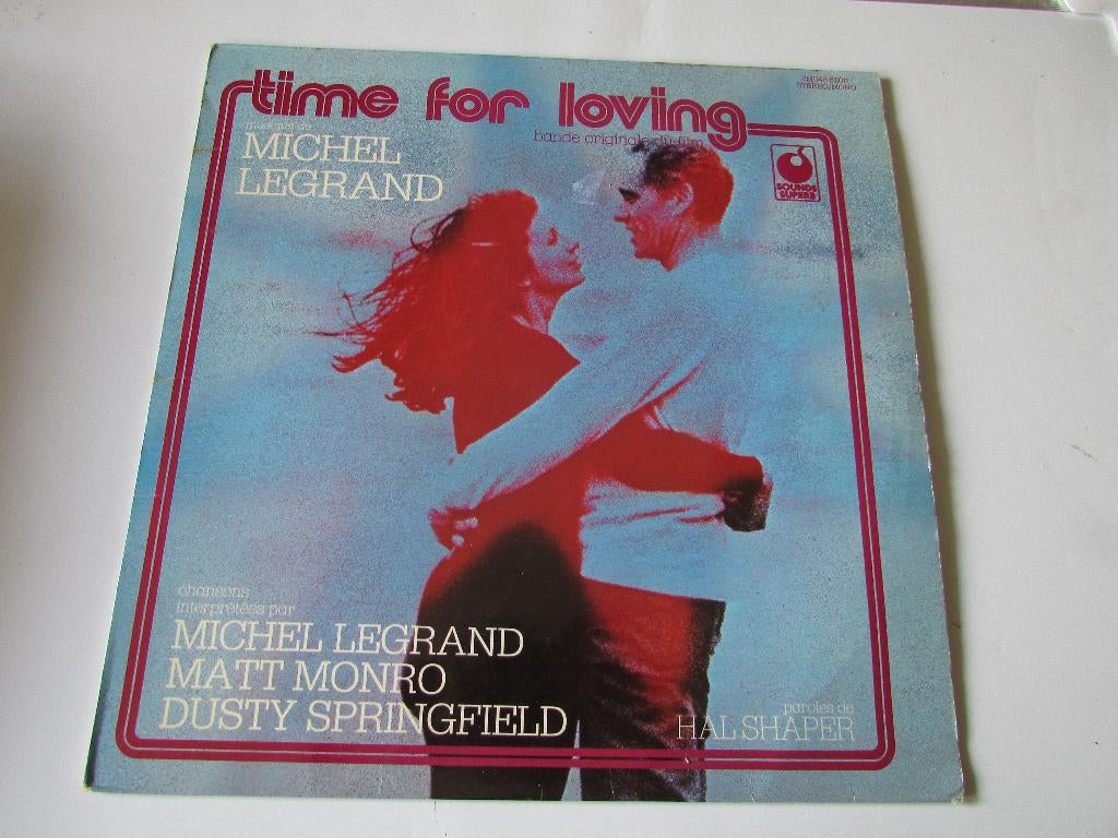 MICHEL LEGRAND D. SPRINGFIELD - M.MONRO TIME FOR LOVING, LP, 12 pouces, Compilation, Enlèvement ou Envoi, 1970 - 1979
